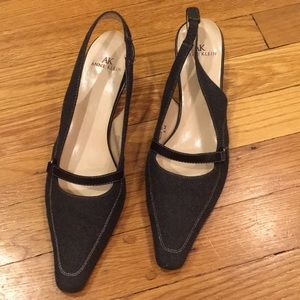 Anne Klein slingback strap, pointed toe sandal